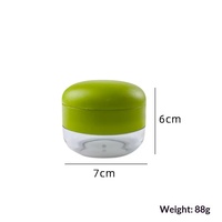 Presse-ail manuel en plastique, hachoir portable multifonctionnel, mini-coupe-légumes, trancheuse, broyeur, gadget de cuisine pour oignon