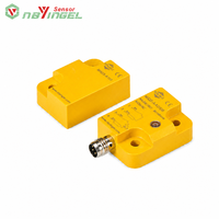 YINGKE Capteur magnétique sans contact à effet Hall, interrupteur de sécurité, 2 contacts à lame, 1NO+1NC, distance de détection 3/6/8mm, 24VDC 10mA, IP67, LED