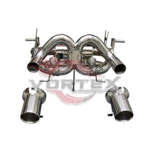 Sistema de Escape con Silenciador Catback Valvetronic de Acero Inoxidable para Lamborghini Aventador SVJ Edición Valved - Product Image 5