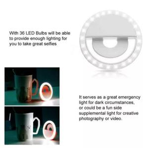 Accessoires de téléphone portable anneau LED portable mini lumière d'appoint selfie flash anneau lumineux pour téléphone diffusion en direct vidéo USB - Product Image 5