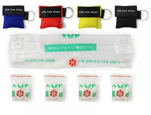 Medresq Máscara de RCP portátil Llavero Protector facial de emergencia para rescate de primeros auxilios - Product Image 4