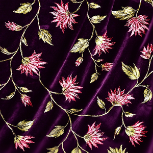 Tela de Chifón Bordada Malty Dobby, 100% Poliéster, Transpirable, Ecológica, para Bodas, Color Personalizado, Suministro Textil, Exportaciones - Product Image 1