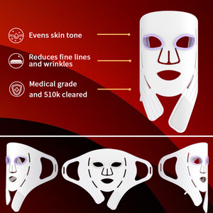 EYCO-<span class=keywords><strong>Masque</strong></span> facial photon, thérapie par la lumière rouge, soins de la peau, corps actuel, <span class=keywords><strong>masque</strong></span> médical en silicone pour la maison - Product Image 4