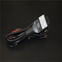 Câble de commande de faisceau de relais 12V 35W pour ampoules HID Bi-xénon H4 Hi/Lo, contrôleur de câblage, projecteur Bi-xénon HID, câble de relais H4