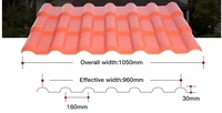 Tuiles de toiture en résine UPVC : Isolation thermique, imperméable, ignifuge, longue durée de vie, installation facile pour tous les types de toits