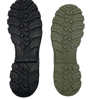 Semelle en caoutchouc à profil bas pour des conceptions de chaussures élégantes et modernes