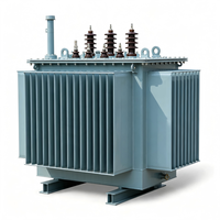 Transformateur de distribution immergé dans l'huile à haute efficacité pour énergie solaire renouvelable, 3150 kVA, 35 kV, S22-3150/35, pour bâtiment commercial