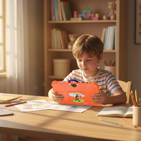 Tablet Infantil de 7 Pulgadas - Android 7, 2GB de RAM, 16GB de Almacenamiento, Wi-Fi Integrado y Pantalla Táctil, Herramientas Educativas de Aprendizaje