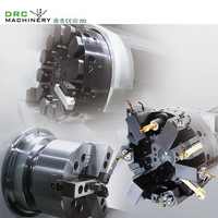 Duitsland Metaal Snijden Draaibank Machine Hobby Twin Dubbele Multi Spindel Schuine Bed Cnc Draaibank Te Koop