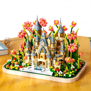 Ensemble <span class=keywords><strong>de</strong></span> blocs <span class=keywords><strong>de</strong></span> construction en forme <span class=keywords><strong>de</strong></span> château <span class=keywords><strong>de</strong></span> princesse avec housse anti-poussière, 1301 pièces, jouet décoratif, cadeau pour adultes et enfants, FL2238 - Product Image 2