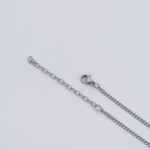 Collier long classique de mariée avec perles et breloques d'amour, plaqué argent, style vintage, pour filles - Product Image 6