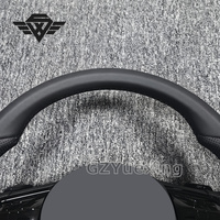 Volant de haute qualité pour Volkswagen Golf Polo Passat CC Jetta Golf R 7 8 6R 8R pour le sport en cuir