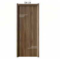 Porte de chambre intérieure moderne en WPC, design actuel du fabricant, porte de chambre intérieure moderne, design de porte en bois moderne
