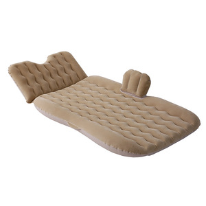 Colchón inflable multifuncional para coche de 135x80 cm con reposacabezas, cama de viaje para el interior del coche, material de PVC - Product Image 5