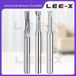 Sistema Métrico HRC55 M1.6 M1.8 M2 M2.2 M2.5 <span class=keywords><strong>M3</strong></span> <span class=keywords><strong>M3</strong></span>.5 M4, máquina de extremo de hilo de carburo de tres dientes para aluminio - Product Image 6