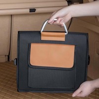 Bolsa de Almacenamiento Impermeable de Gran Capacidad, Organizador de Maletero para SUV/Sedán, Plegable, Ligero, Portátil, para Viajes en Auto
