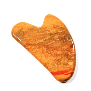Outil de massage gua sha en forme de cœur, 1 pièce, accessoire de santé pour le racage, <span class=keywords><strong>pierre</strong></span> massante, jaspe guasha - Product Image 5