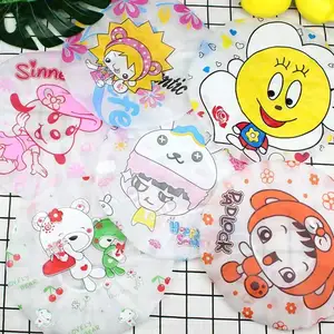 Atacado Feminino Shower Cap Interessante Cartoon Pattern PVC impermeável e Anti-óleo Smoke Shower Cap