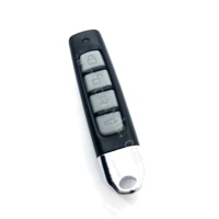 Télécommande sans fil Clone 433MHZ, 4 boutons, émetteur sans fil, porte de Garage, contrôleur de porte électrique, clé de verrouillage