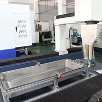 Nouvelle machine à polir et à meuler les éviers en acier inoxydable JINZHU, moteur 12 kW, polissage intérieur/extérieur haute précision, 1 an