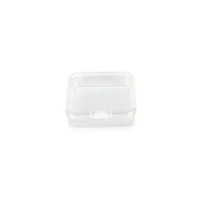 Square Transparent PP Plastic Storage Box 6x6x1.8cm With Lid For Jewelry Parts <b>Small</b> Material Container - Product Image 4