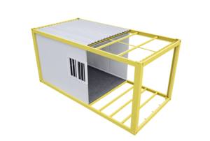 Cấu trúc khung nhà <span class=keywords><strong>container</strong></span> thiết kế mới nhất, khung thép nhẹ, thiết kế <span class=keywords><strong>container</strong></span> vận chuyển 20FT, cửa hàng <span class=keywords><strong>container</strong></span> vận chuyển - Product Image 2