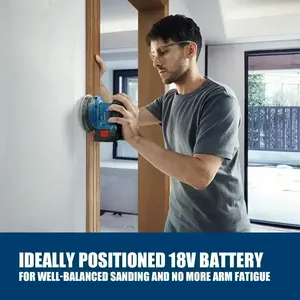 Ponceuse orbitale aléatoire sans fil <span class=keywords><strong>BOSCH</strong></span> GEX 185-LI 18V, polisseuse sans balais, ponceuse orbitale 125 mm, outil électrique <span class=keywords><strong>Bosch</strong></span> GEX185-LI - Product Image 2