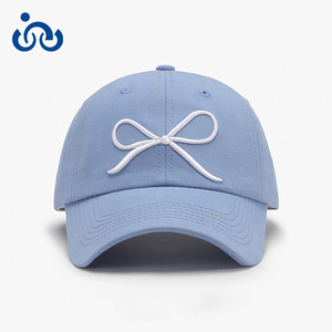 Màu Xanh Bông Denim Thêu Mũ Bóng Chày Thời Trang Ngoài Trời Mềm Top Mũ Bóng Chày Thoáng Khí, Cổ Phiếu Lớn Bán Buôn Dành Cho Người Lớn Hat - Product Image 1