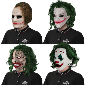 Máscara de Payaso Villano Inspirada en el Joker, Máscara de Látex para Disfraz de Halloween - Product Image 6