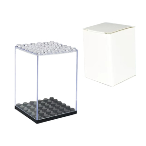 Scatola Espositiva Trasparente Antipolvere per Minifigure e Set di Costruzioni, Accessori Personalizzati per Blocchi da Costruzione - Product Image 1