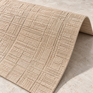 Revêtement mural flexible <span class=keywords><strong>en</strong></span> <span class=keywords><strong>bois</strong></span> de hêtre MCM pour murs courbes et colonnes décoratives dans les hôtels et les magasins de détail - Product Image 1