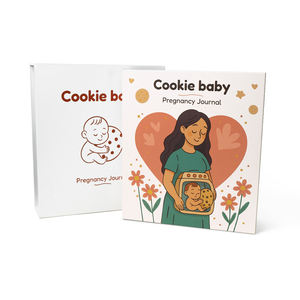 Journal de grossesse personnalisé 2026, journal mensuel de la <span class=keywords><strong>mère</strong></span> et du bébé, enregistrement de souvenirs, souvenir, journal de maternité prénatale, carnet, <span class=keywords><strong>livre</strong></span> de bébé - Product Image 2