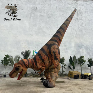 Traje Dinossauro Light Weight Walking Life-Size Traje Dinossauro Realista Suit para Parque de Diversões - Product Image 6