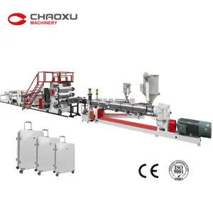 Extrusora de doble tornillo de alta venta CHAOXU, extrusora de plástico Pc Pe Abs, máquina de fabricación en Vietnam