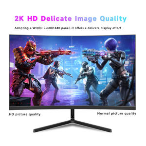 快速交货库存27英寸IPS曲面台式机新2560*1440p 120Hz 1ms 99% SRGB电脑显示器 - Product Image 4