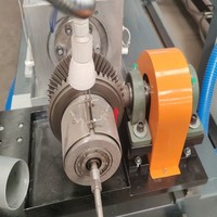 Machine à fileter les fruits en mousse PE à vis simple, haute efficacité, contrôlée par PLC, pour l'emballage des légumes, de la marque Huijinda