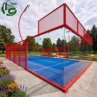 Lapangan Padel Panoramic Desain Baru 2026 Warna Berbeda Produsen Profesional Cancha De Padel Dengan Pengalaman 11+ Tahun