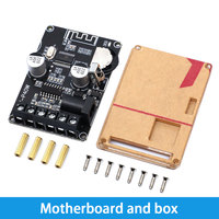 Carte amplificateur Bluetooth stéréo Roarkit XY-P40W 30W/40W, module numérique haute puissance 12V/24V, fixation par vis, accessoire audio