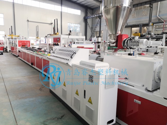 WPC PVC Vinyl Door Frame and PVC Window Profile Production Line