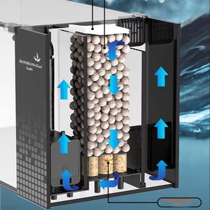SunSun YX Desktop <span class=keywords><strong>Aquarium</strong></span>, compact formaat, ingebouwde verstelbare zwanenhalslamp, klein <span class=keywords><strong>aquarium</strong></span> voor siervissen - Product Image 2