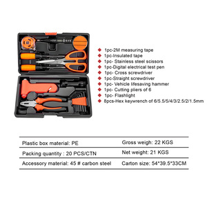 Professional Carbon Steel <b>Hand</b> <b>Tool</b> Kit with Hard Case-Household <b>Tool</b> <b>Set</b> OEM - Product Image 2