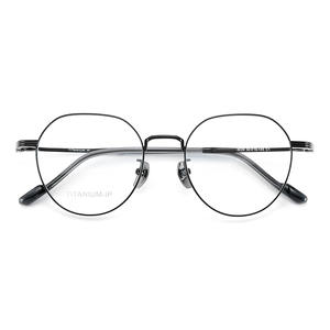 Monturas de Gafas Redondas de Titanio IP 8029 50-19-145 Unisex, Montura Completa, Lentes Acrílicas Cómodas, Danyang - Product Image 1
