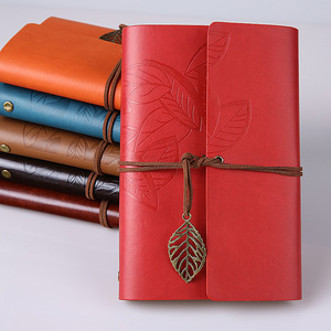 <span class=keywords><strong>Quaderno</strong></span> a <span class=keywords><strong>Spirale</strong></span> Vintage con Copertina in Pelle PU, Pagine Bianche e Fogli Staccabili per Viaggi - Product Image 2