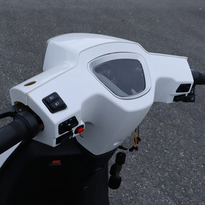 Scooter Eléctrico Popular en India, 1000-2200W, 25/35/45KM/H, Absorción Total de Impactos, Precio CKD, Motocicleta Recargable - Product Image 4