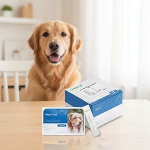 Kit de test vétérinaire Ana <span class=keywords><strong>Rapit</strong></span>, anticorps Anaplasma Ab pour chien et cheval, haute précision 98%, test en 5-10 minutes - Product Image 1