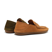 Mocassins Penny en cuir véritable vieilli légers pour femmes, style Mary Jane, résistants à l'usure, pour l'été et le printemps