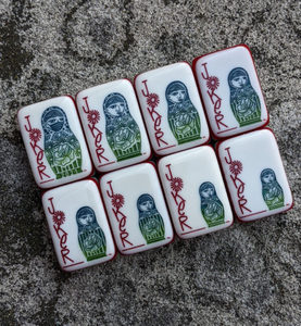Mahjong Americano de Acrílico, Personalizable, 160 Piezas, Lujoso y Elegante, Juego de Entretenimiento para Adultos, Multicapa, Personalizado - Product Image 4