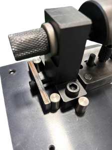 Inspection <b>Jig</b> for Stamped Parts Vietnam Manufacturer Manual Clamping Fixture with Knurled Handle and Locating Pins - Product Image 3