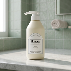 Shampooing hydratant pour cheveux Fionette Floral Amber Perfume 500ml avec musc pour lisser et embellir la peau, tous types de cheveux - Product Image 2