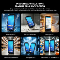 Terminal intelligent robuste ODM de haute qualité 5,93 pouces Android 10/13 MT6765X avec scanner de codes-barres 2D et Wi-Fi pour la logistique d'entrepôt